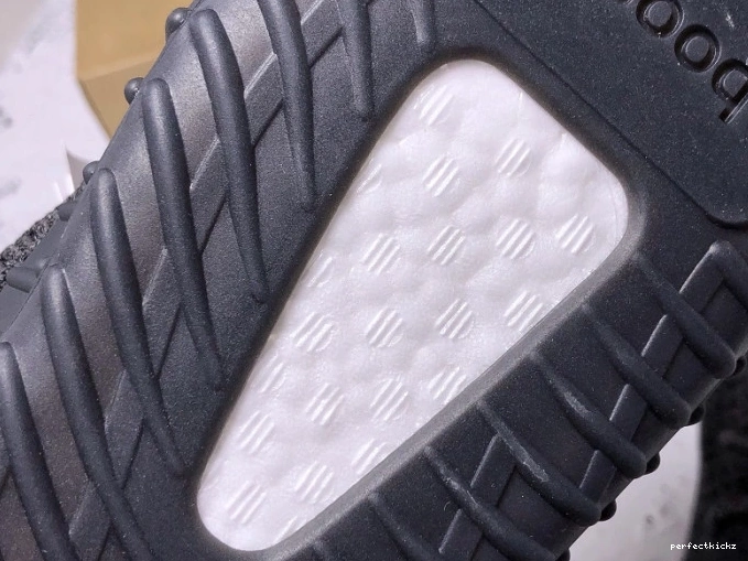 (Reflective) V2 Static 350 Adidas Boost Black - FU9007 Yeezy 0821